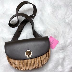 Kate spade Nicola Wicker Sling Bag